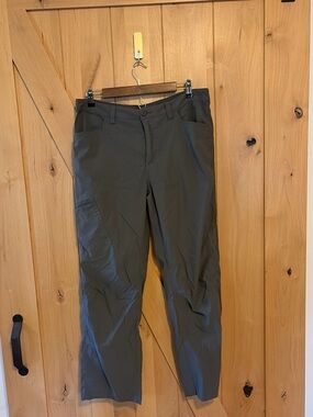 Eddie Bauer Pants Mens 34x30 Grey Travex Travel Commute Stretch Hiking Trail